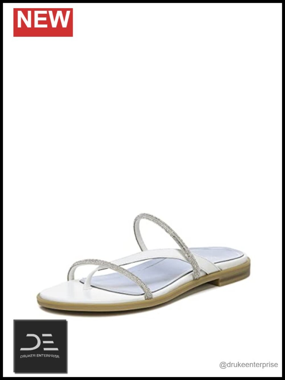 Vionic Women's Citrine Prism Flat Comfort Sandal Supportive Slide Walking Shoes